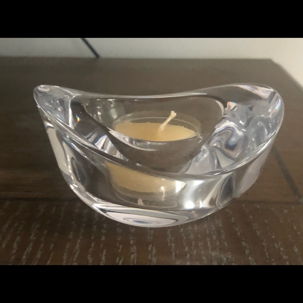 Nambe Twist Votive Candle Holder